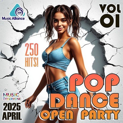 Постер к Pop Dance Open Party Vol.01 (2025)