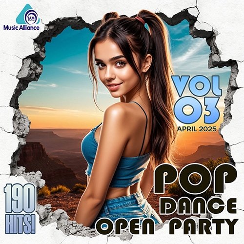 Постер к Pop Dance Open Party Vol.03 (2025) MP3